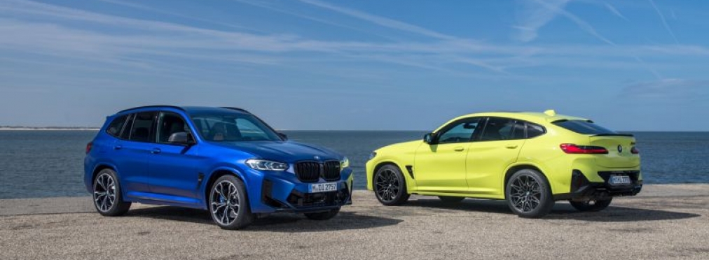 BMW представила обновленные кроссоверы BMW X3 M и X4 M 2022 года