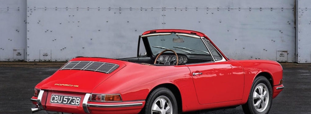 На аукцион выставили Porsche почти за 1 млн евро