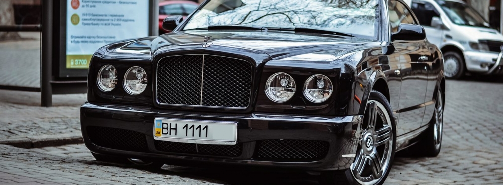 В Украине замечен редчайший автомобиль Bentley Brooklands