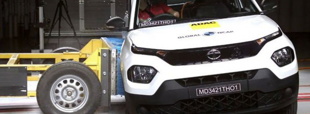Индийский кроссовер Tata Punch получил 5 звезд в тестах Global NCAP