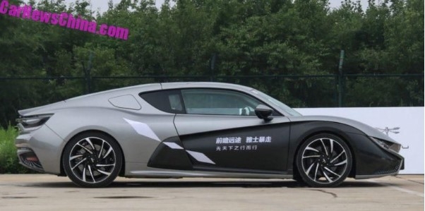 Китайцы создали электрический спорткар за 150 000 долларов