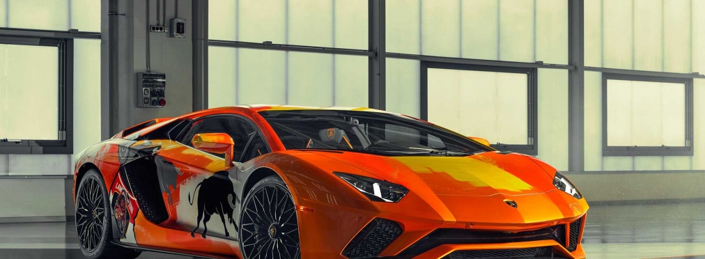 Lamborghini Aventador S превратился в арт-объект