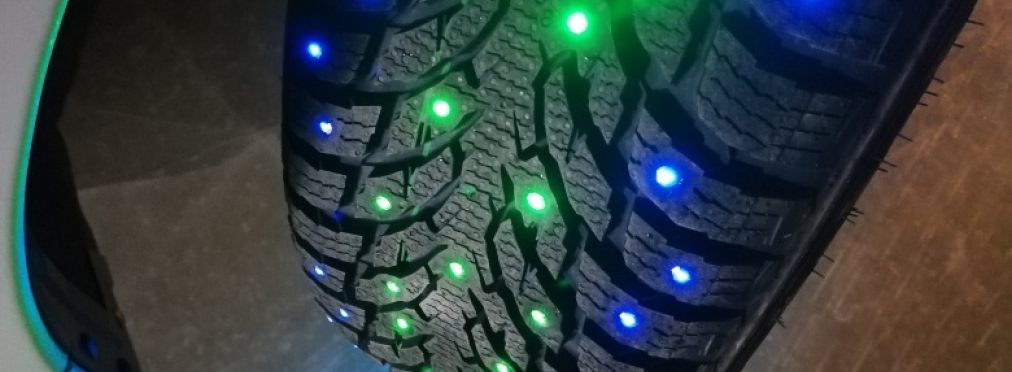 Финны представили инновационные светящиеся шины