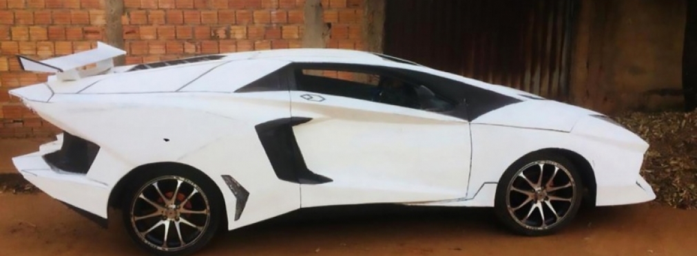 Из старого «Фиата» сделали сомнительное подобие Lamborghini — в разделе «Звук и тюнинг» на сайте AvtoBlog.ua