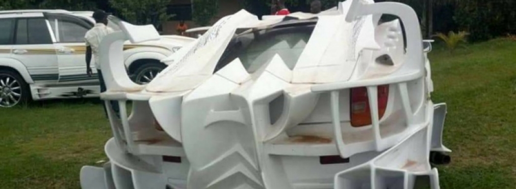 Беспощадный африканский тюнинг превратил Toyota Celica в нечто ужасающее