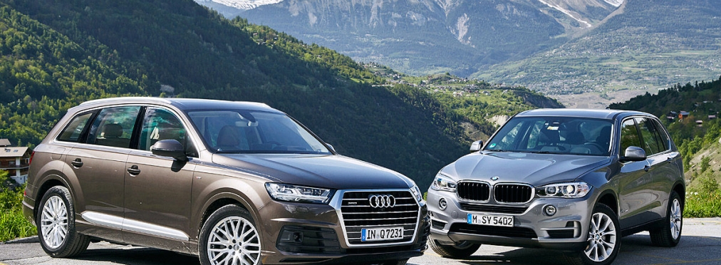 Audi Q7 против BMW X5: сравнительный тест-драйв