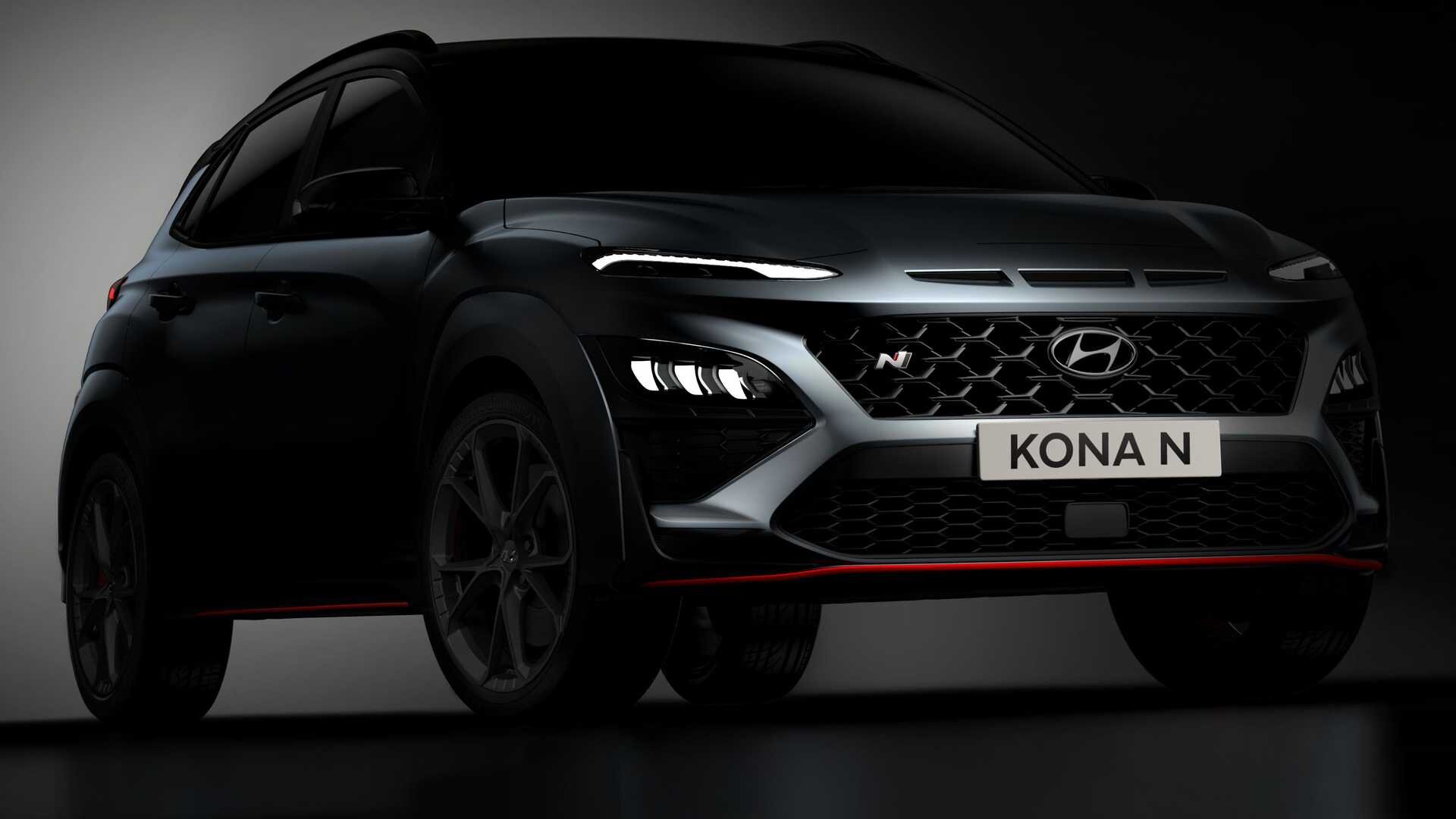 Hyundai показал спортивный кроссовер Kona N 1