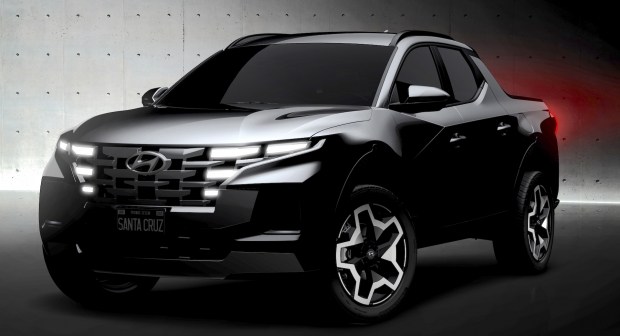 Первые официальные фото пикапа Hyundai Santa Cruz 1