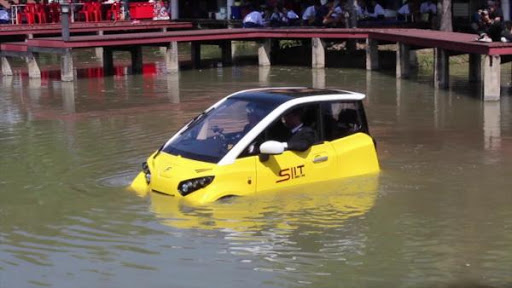 Электромобиль, который сможет ездить во время наводнений 2