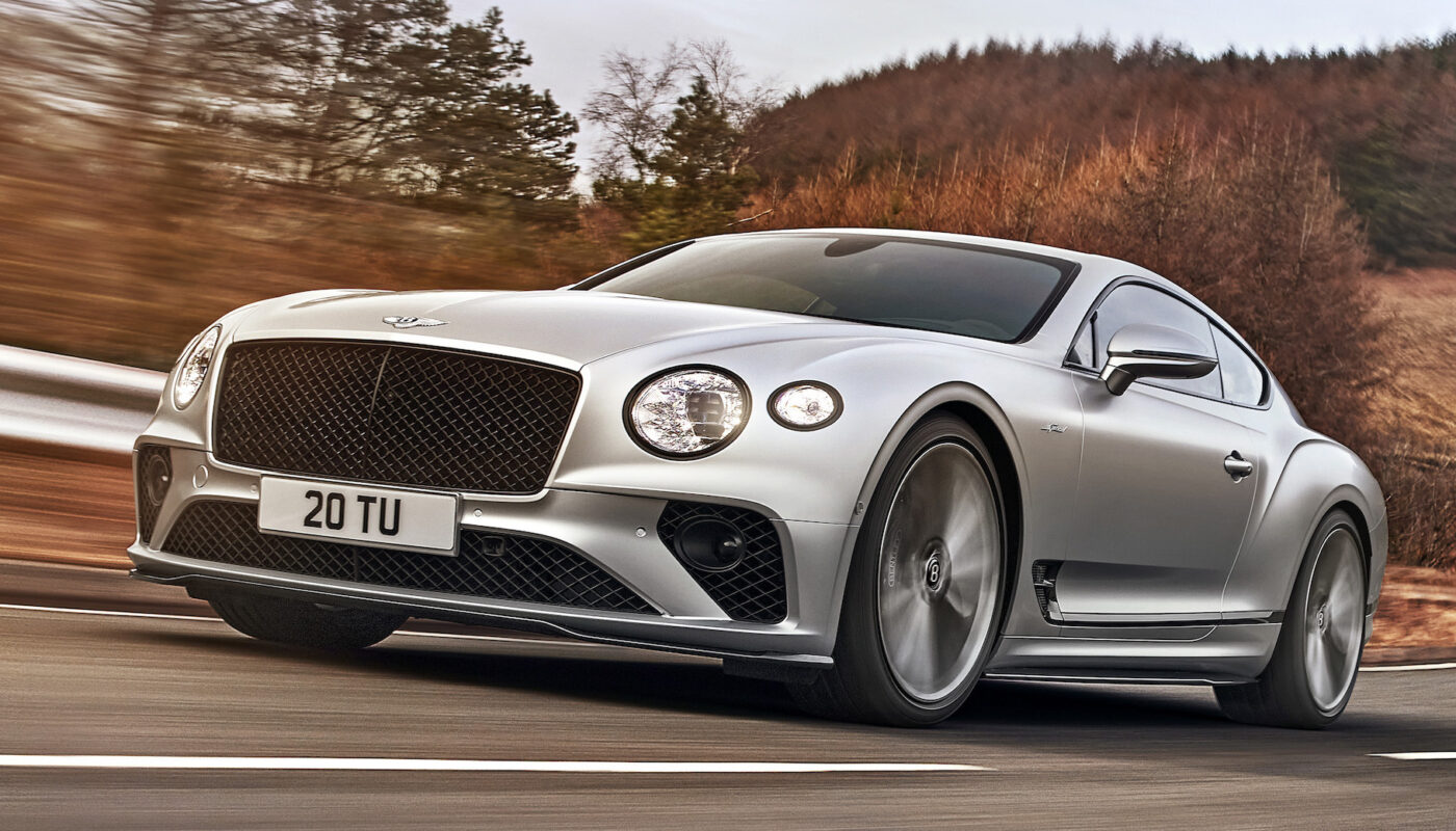  Bentley презентовал самую динамичную в истории версию Continental GT Speed 2021 года 1