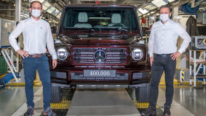 Mercedes выпустил юбилейный 400-тысячный «Гелик» 1
