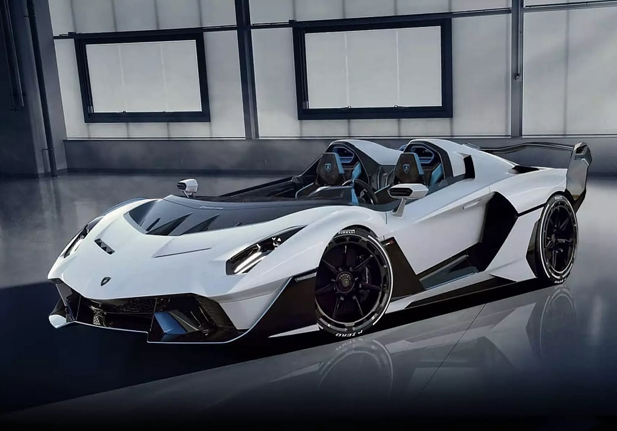 В сети показали фото самого экстремального суперкара Lamborghini 1