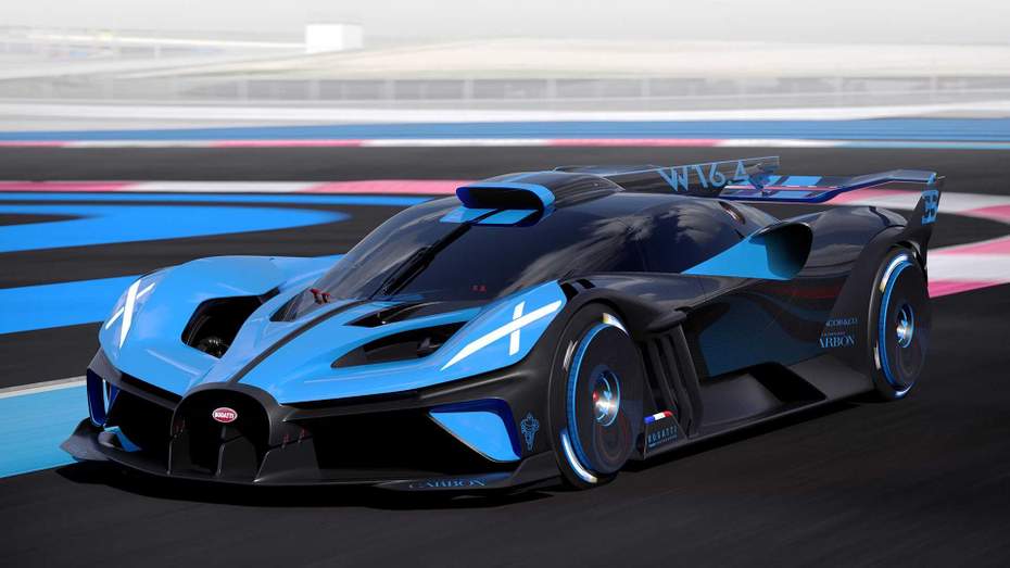 Bugatti представила трековый суперкар Bolide 1