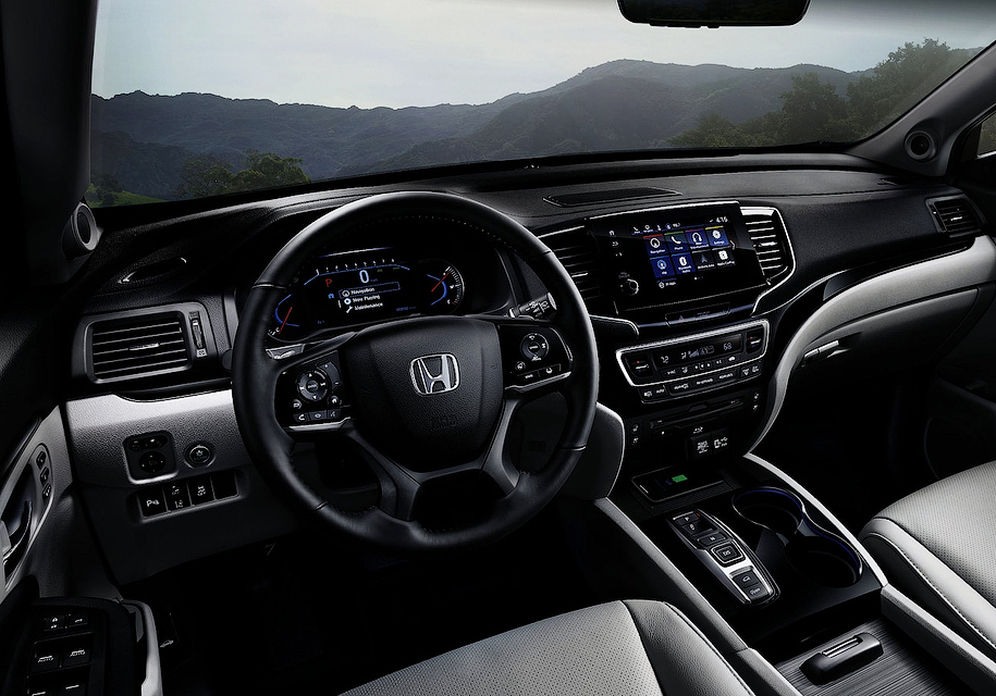 Обновленные кроссоверы Honda Pilot и HR-V получили новую «мультимедийку» и системы безопасности 1