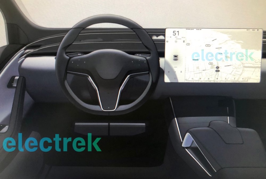 Tesla изменит интерьеры своих электрокаров 1