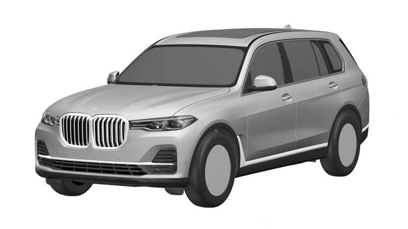 Опубликованы первые изображения BMW X7 1