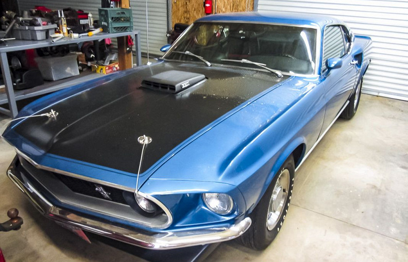 На продажу выставили практически новый Ford Mustang 1969 года 1