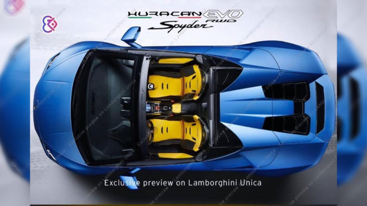 Новая модель Lamborghini рассекречена до премьеры 1