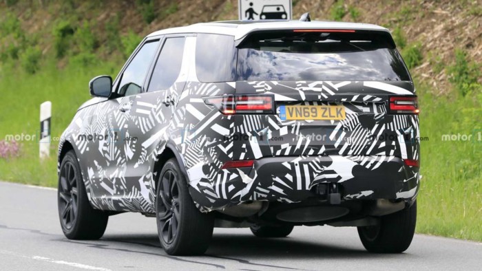 Новый Land Rover Discovery замечен на тестах 2