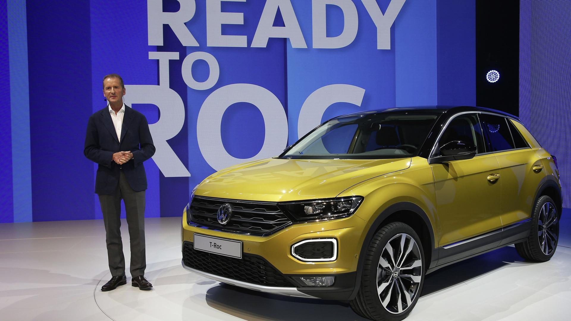 Volkswagen официально презентовал кроссовер T-Roc 1