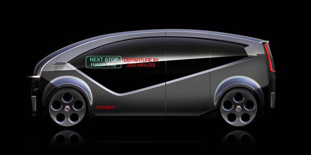 Fisker Orbit – новый минивэн «будущего» 1
