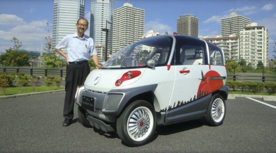 Японец создал автомобиль, который не боится цунами 2