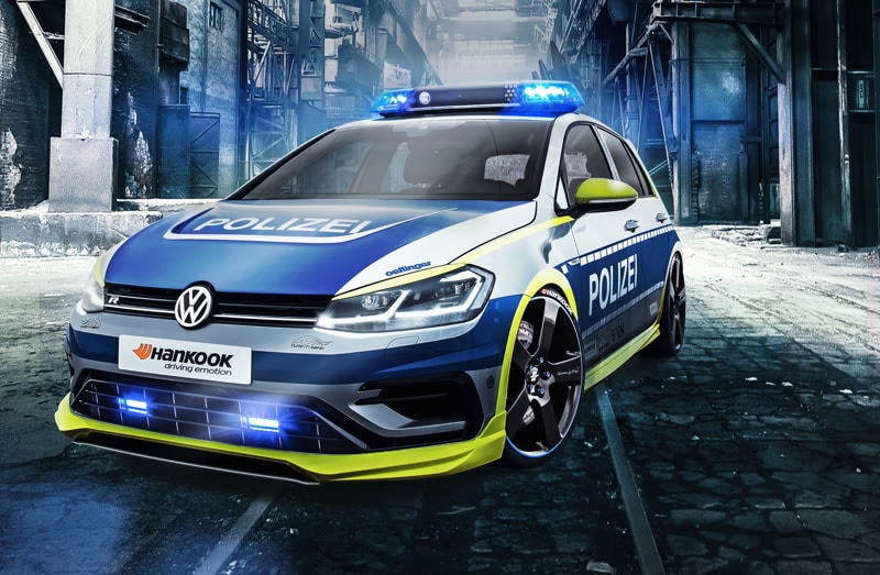 Volkswagen Golf стал 400-сильным полицейским автомобилем 1