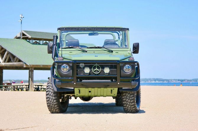 Американская компания восстановила военный Mercedes G-Wagen 2