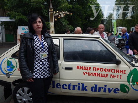 Украинские студенты превратили «Таврию» в электромобиль 1