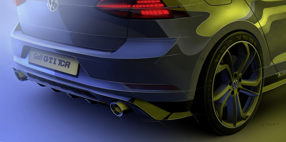 Volkswagen представит 290-сильный хот-хэтч Golf GTI TCR 2