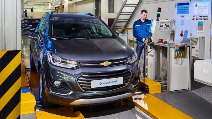Рестайлинговый Chevrolet Tracker «прописался» в Казахстане 1