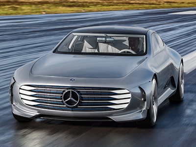 Mercedes-Benz презентует ультра-люксовый электрический седан 1