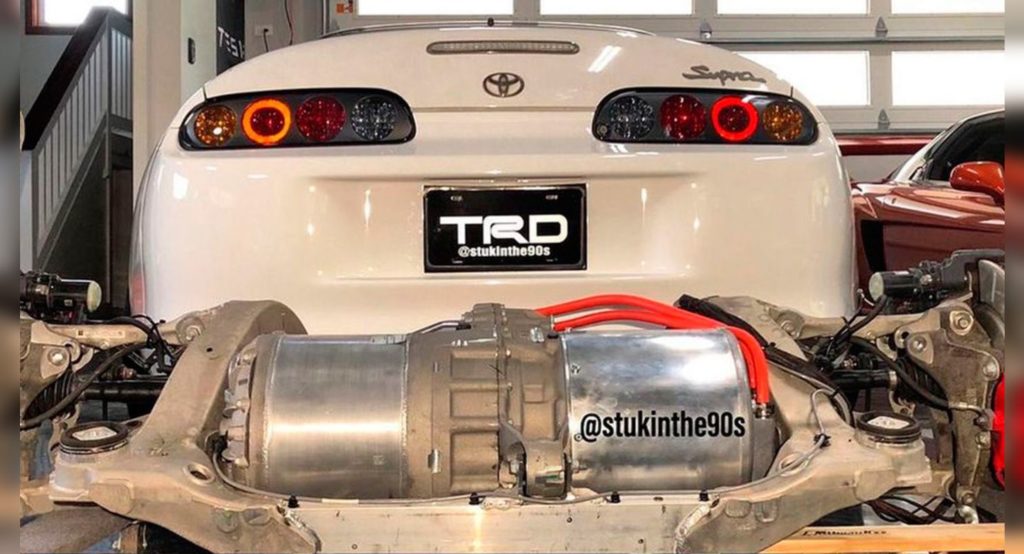 Toyota Supra оснастили «начинкой» от топовой Tesla Model S 2