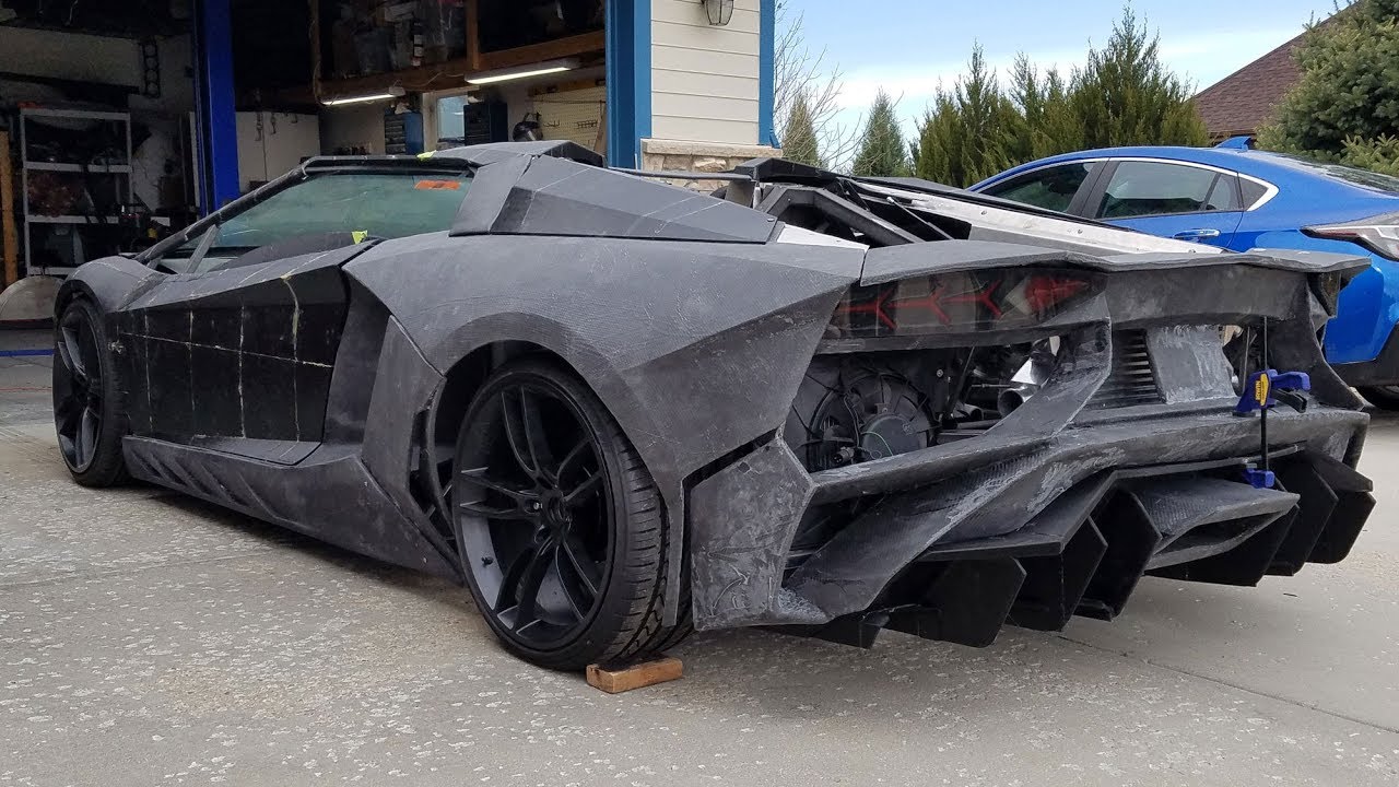 Американец напечатал Lamborghini Aventador на 3D-принтере 2