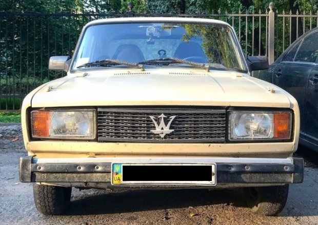 «Maserati» советского производства засветился на дорогах Украины 1