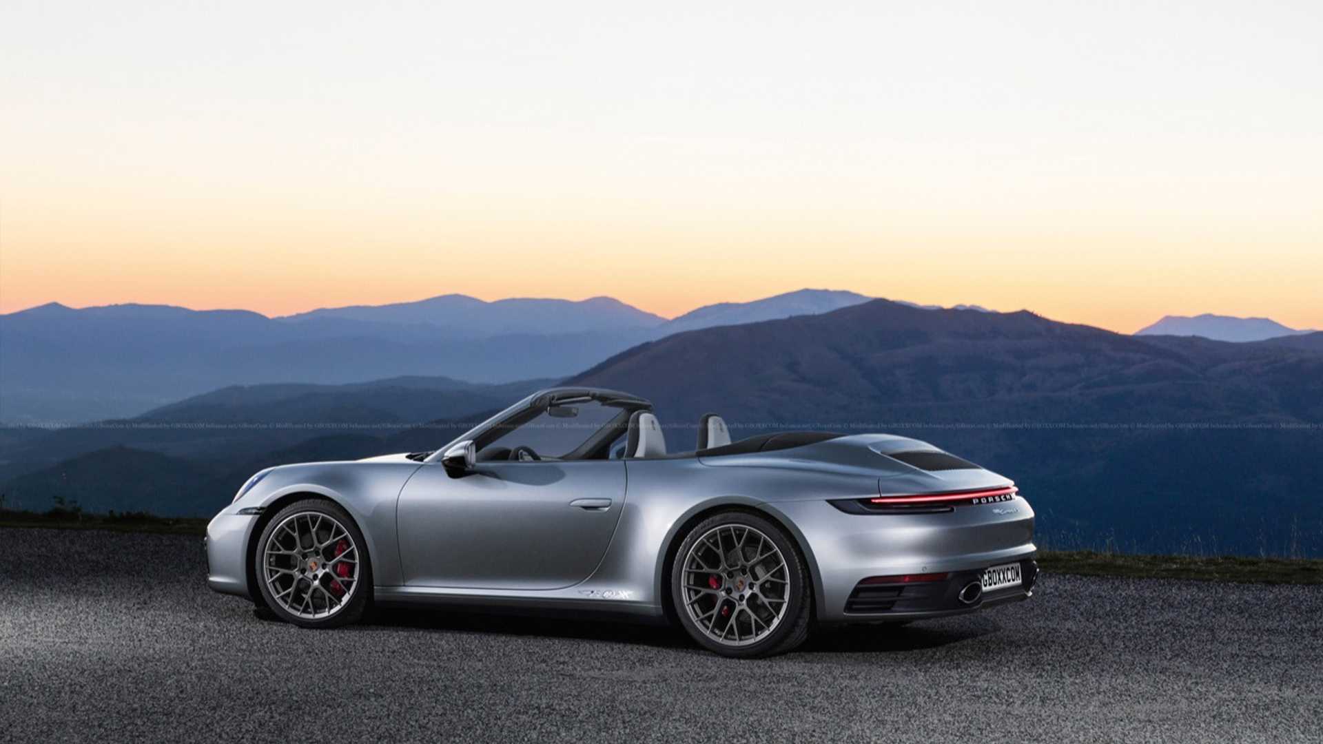 Какими могут стать новые Porsche 911 Cabrio и Speedster 4