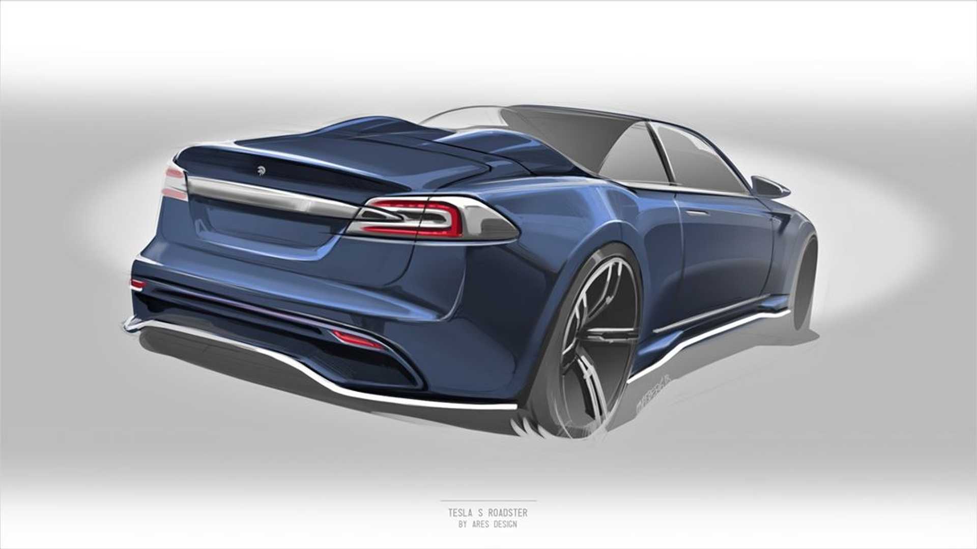 Tesla Model S получит версию Roaster 1