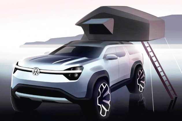 VW готовит суровый бюджетный электрический внедорожник 1