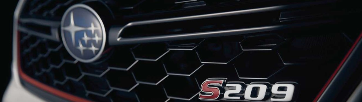 Subaru представила очередной тизер WRX STI S209 1