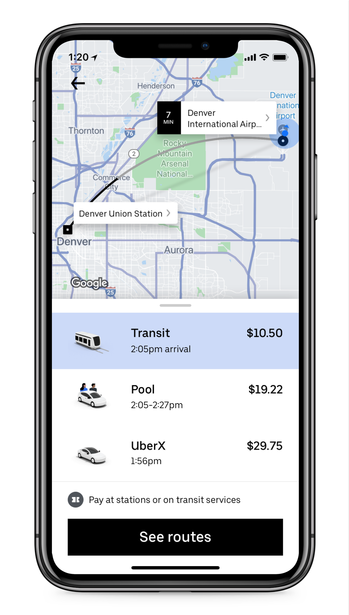 Uber решил объединить такси и общественный транспорт 1