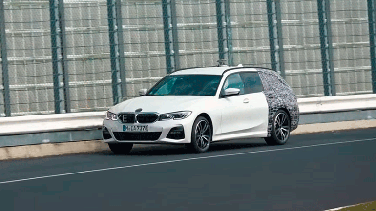 В сети оказались первые фотографии универсала BMW 3 серии 1