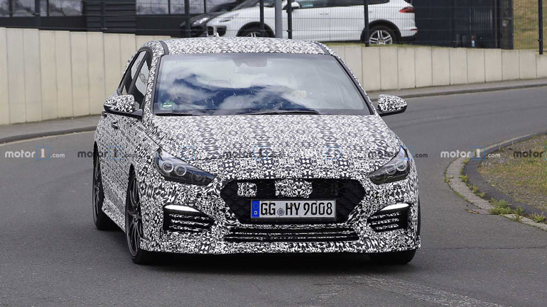 Hyundai тестирует «заряженный» хэтчбек i30 N 1