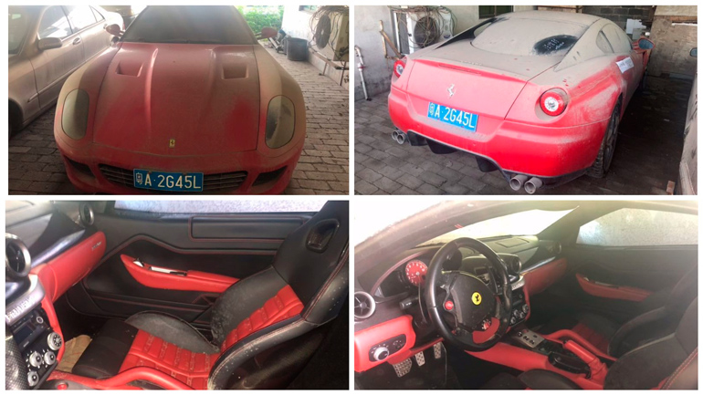 В Китае продают Ferrari 599 GTB за 250 долларов 1
