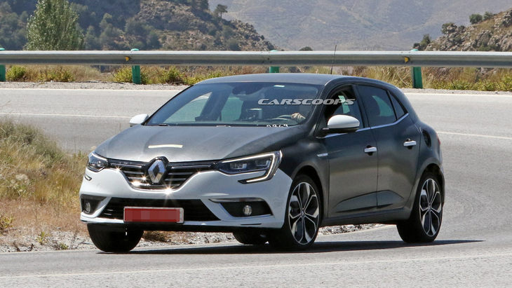 Гибридный Renault Megane 2020 засекли на тестах 1