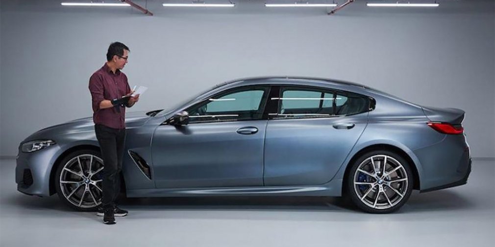 Появились первые фотографии новой четырехдверной «восьмерки» BMW 2