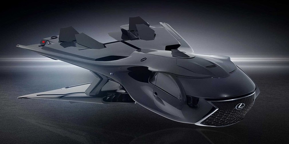 Lexus показал космический автомобиль для новых «Людей в черном» 2