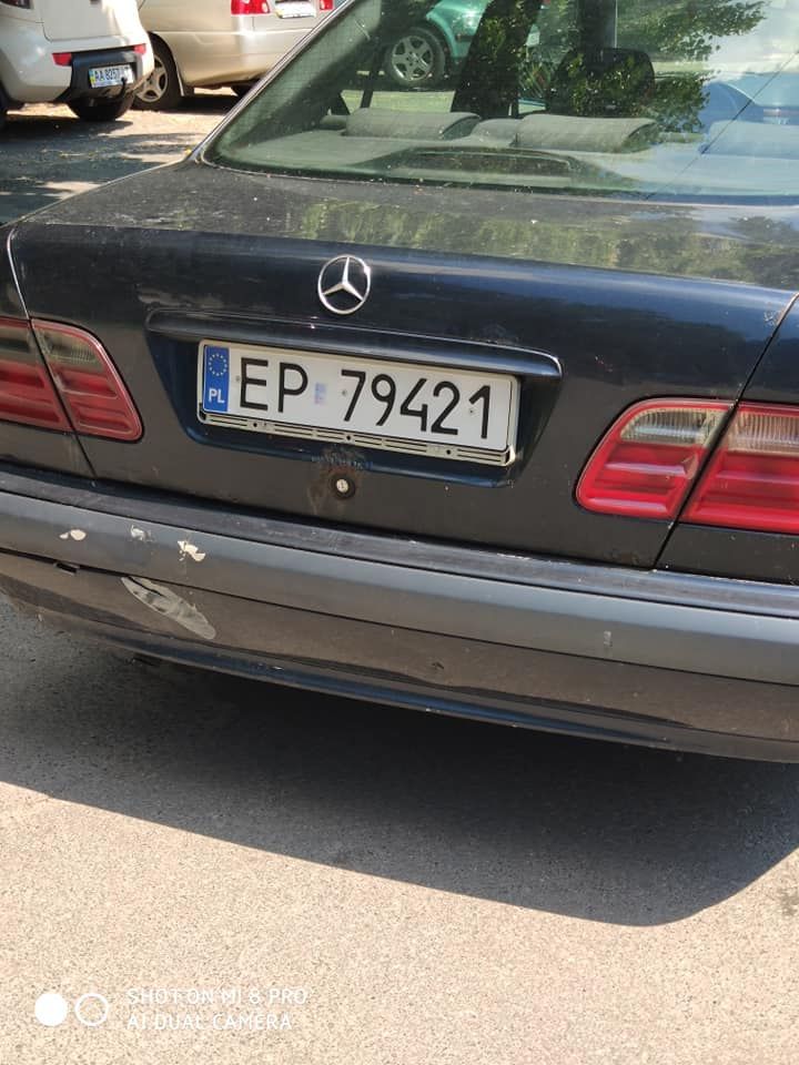 Евробляху замаскировали под автомобиль ОБСЕ 2