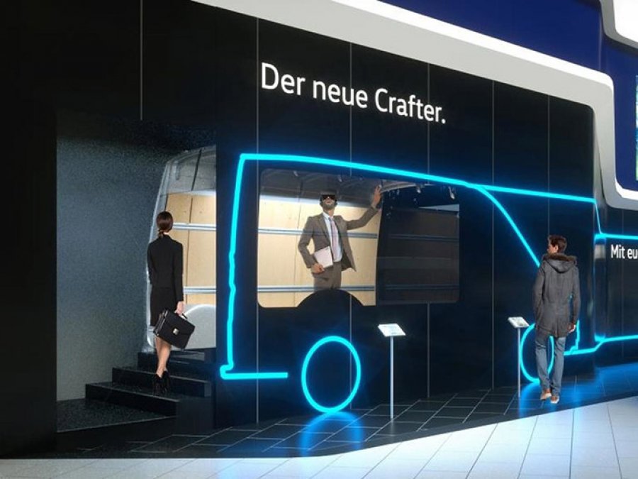 Новый Volkswagen Crafter показали виртуально 1