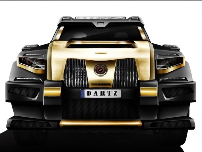 Dartz презентовал авто с рулем из золота 2
