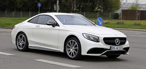 Необычное купе Mercedes-Benz заметили на тестах 1